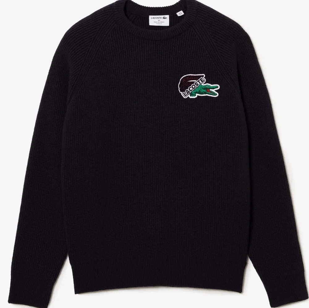 MADE IN FRANCE LACOSTE CROCODILE SWEATER 100% WOOL